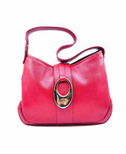 Load image into Gallery viewer, BVLGARI Red Leather Solid Handbag
