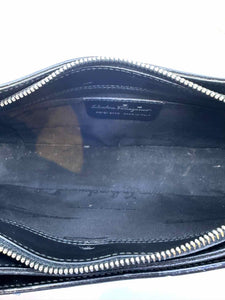 SALVATORE FERRAGAMO Black Leather Handbag