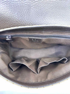 GUCCI Brown Canvas LOGO Handbag