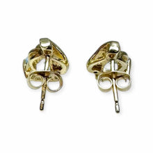 Load image into Gallery viewer, 14K Aquamarine Pierced Earrings
