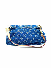 Load image into Gallery viewer, LOUIS VUITTON Blue Denim Monogram Handbag
