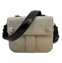 Load image into Gallery viewer, MAISON MARGIELA Leather Canvas Shoulder Bag
