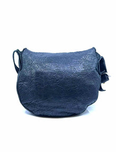 COLLEEN CORDERO Black Leather Solid Handbag