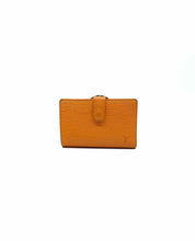 Load image into Gallery viewer, LOUIS VUITTON Orange Leather Epi Wallet
