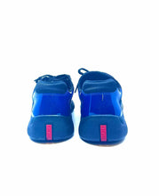 Load image into Gallery viewer, PRADA Size 12 Black &amp; Blue Men&#39;s Sneakers
