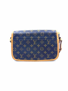 LOUIS VUITTON BROWN & BEIGE Coated canvas Handbag