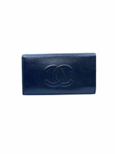 Load image into Gallery viewer, CHANEL Continental Black Leather Solid caviar Wallet
