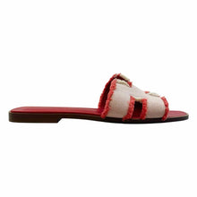 Load image into Gallery viewer, HERMES Oran Canvas Sandals | 9.5
