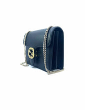Load image into Gallery viewer, GUCCI Black Leather Pebble Wallet

