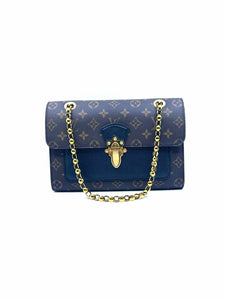 LOUIS VUITTON Brown Coated canvas Monogram Handbag
