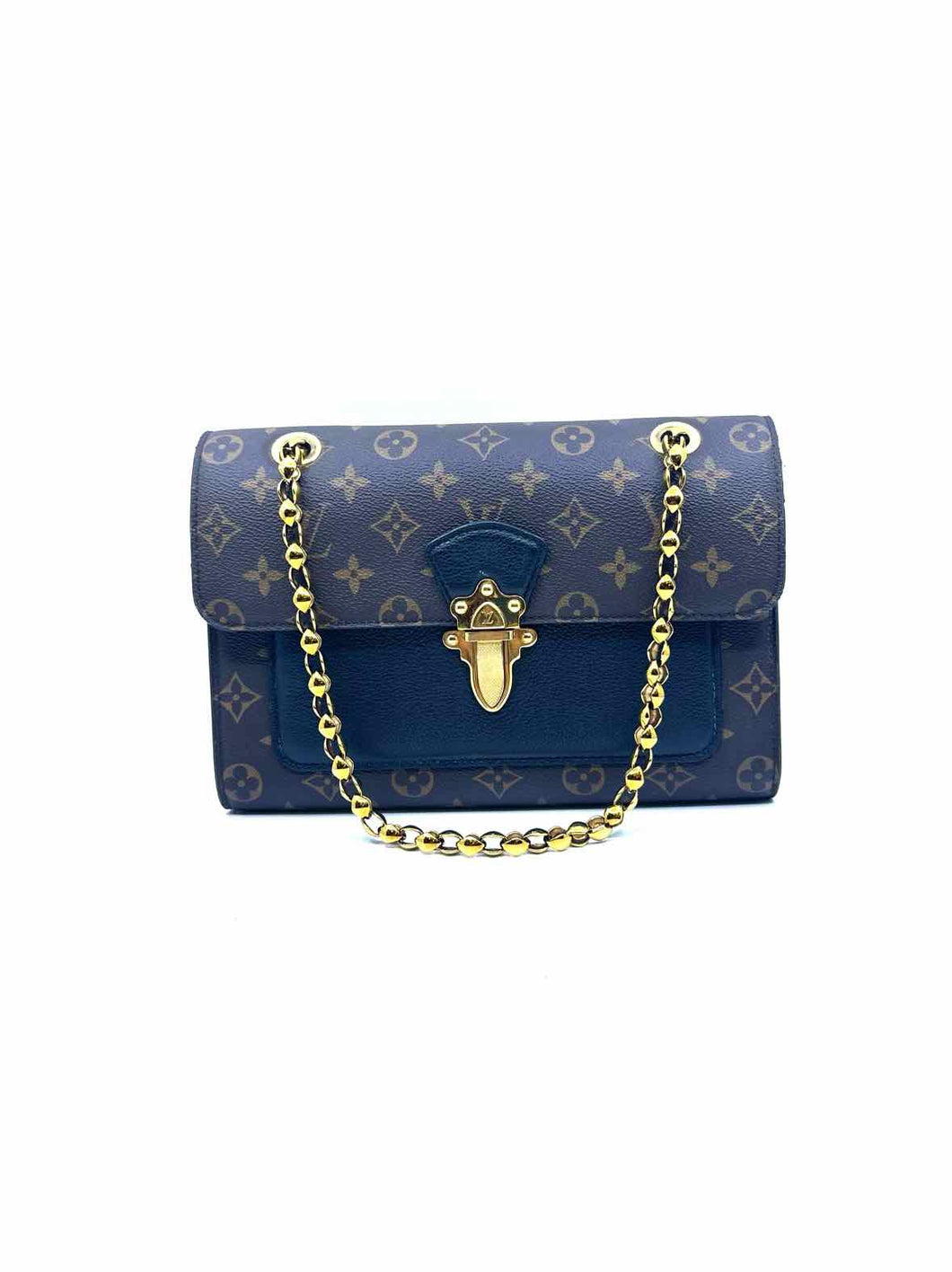 LOUIS VUITTON Brown Coated canvas Monogram Handbag