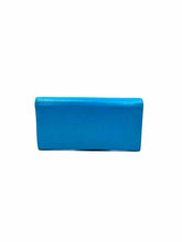 Load image into Gallery viewer, CHANEL Turquoise Leather Wallet
