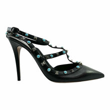 Load image into Gallery viewer, VALENTINO Size 11 Black Pumps
