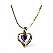 Load image into Gallery viewer, 14K Amethyst Necklace
