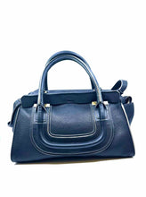 Load image into Gallery viewer, CHLOE Black Leather Solid Handbag
