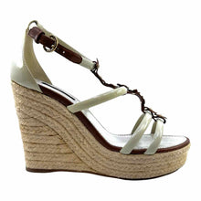 Load image into Gallery viewer, LOUIS VUITTON Patent Leather Wedge | 8
