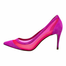 Load image into Gallery viewer, CHRISTIAN LOUBOUTIN Mesh Suede Pumps | 7
