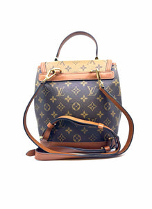 LOUIS VUITTON Brown Coated canvas LOGO Handbag
