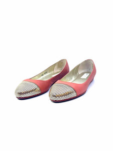 JIMMY CHOO Size 8.5 Coral Flats
