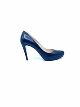 Load image into Gallery viewer, PRADA Size 6.5 Black Leather Pumps
