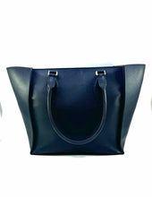 Load image into Gallery viewer, MICHAEL KORS Black Leather Solid Handbag
