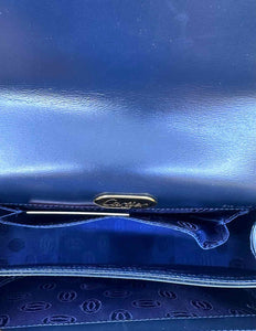 CARTIER Black Leather Handbag