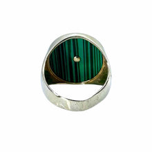 Load image into Gallery viewer, 18K Malachite Ring
