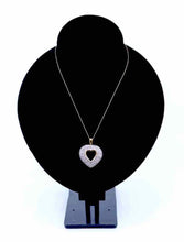 Load image into Gallery viewer, Diamond Heart Pendant with 10k Chain
