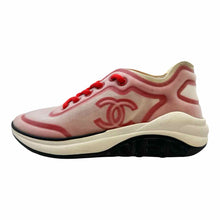 Load image into Gallery viewer, CHANEL Size 5 Red, white Sneakers
