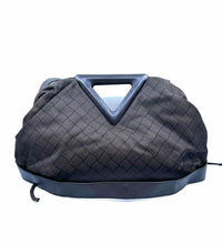Load image into Gallery viewer, BOTTEGA VENETA Triangle Bag Brown Canvas Checkered Handbag
