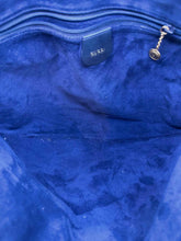 Load image into Gallery viewer, GUCCI Navy Leather Solid Handbag
