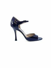 Load image into Gallery viewer, MANOLO BLAHNIK Size 5.5 Burgundy Patent Leather Pumps
