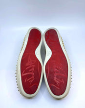 Load image into Gallery viewer, CHRISTIAN LOUBOUTIN Size 13 Gold Men&#39;s Sneakers
