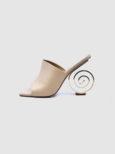Load image into Gallery viewer, CULT GAIA Size 8 Beige Mules
