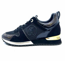 Load image into Gallery viewer, LOUIS VUITTON Size 8 Black, Browm Sneakers
