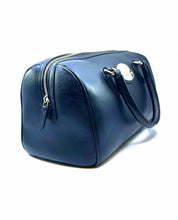 Load image into Gallery viewer, ROBERTO CAVALLI Black Leather Solid Handbag
