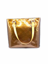 Load image into Gallery viewer, LOUIS VUITTON Houston Tote Bronze Patent Leather Monogram Vernis Handbag
