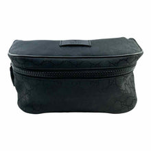 Load image into Gallery viewer, GUCCI Black Nylon Monogram Waist Bag
