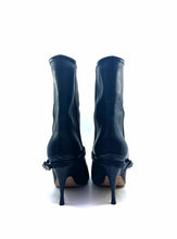 Load image into Gallery viewer, ALCHIMIA DI BALLIN Size 10.5 Black Leather Ankle Boot

