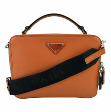 Load image into Gallery viewer, PRADA Brique Saffiano Handbag
