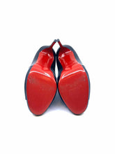 Load image into Gallery viewer, CHRISTIAN LOUBOUTIN Size 9 Black Leather Ankle Boot

