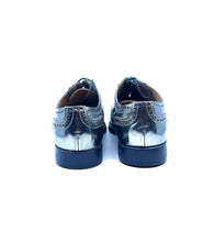 Load image into Gallery viewer, NEIL BARRETT Size 12 Silver Patent Leather Oxfords
