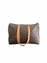 Load image into Gallery viewer, LOUIS VUITTON BROWN &amp; BEIGE Coated canvas Handbag
