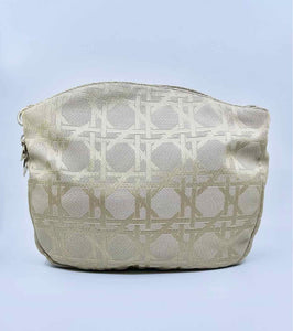 DIOR Beige Fabric LOGO Handbag