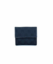 Load image into Gallery viewer, GUCCI Black Canvas Wallet
