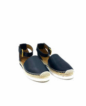 Load image into Gallery viewer, SEE BY CHLOE Size 9 black, white Leather Solid Sandals

