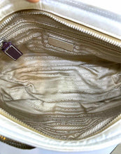 Load image into Gallery viewer, PRADA Cream Nylon Shoulder Bag
