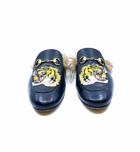 GUCCI Size 10 Black Men's Loafers