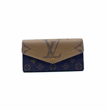 Load image into Gallery viewer, LOUIS VUITTON Sarah Wallet Brown, Camel Coated canvas Monogram Wallet
