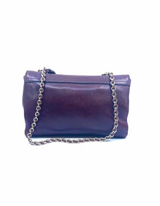 MULBERRY Maroon Leather Handbag